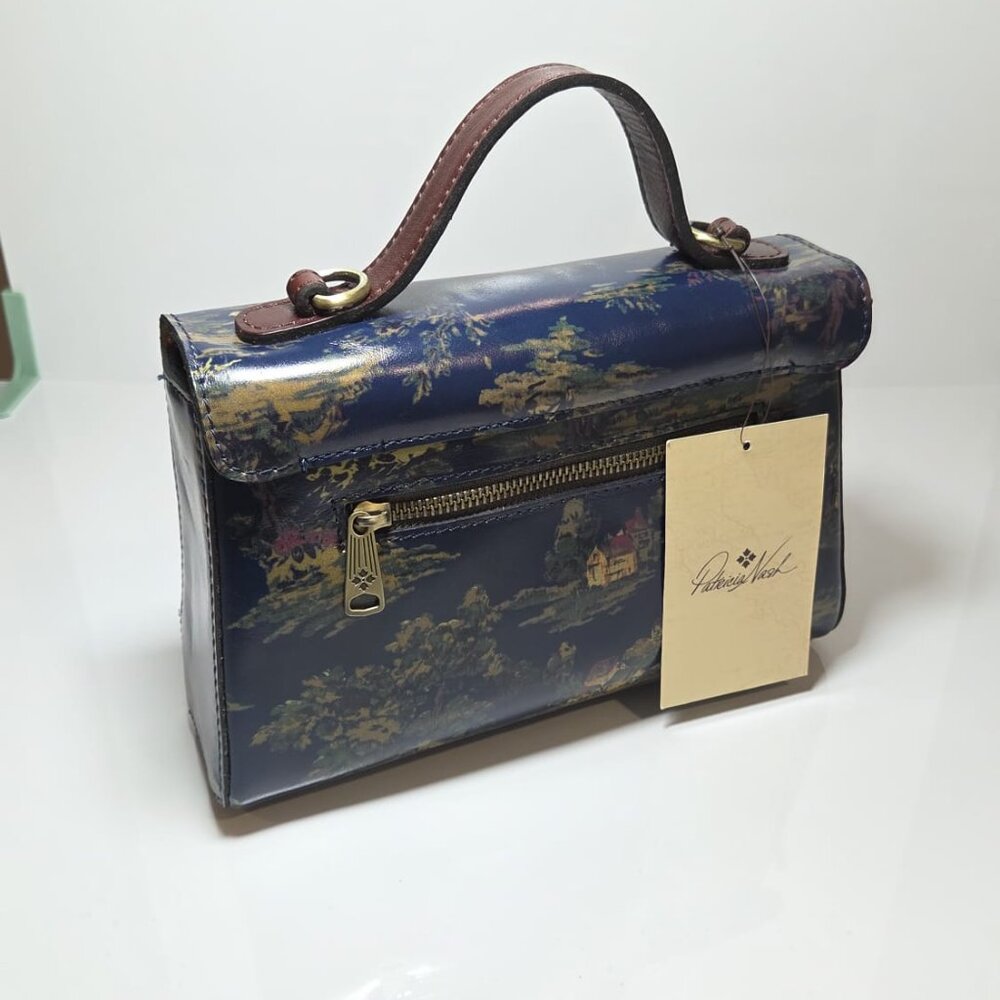 NWT Patricia Nash Carisbrooke Satchel Crossbody Kent Countryside - Picture 4 of 6